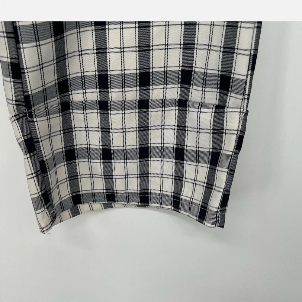 Princess Polly Checkered Pants in Black and White size 6 - Picture 5 of 12